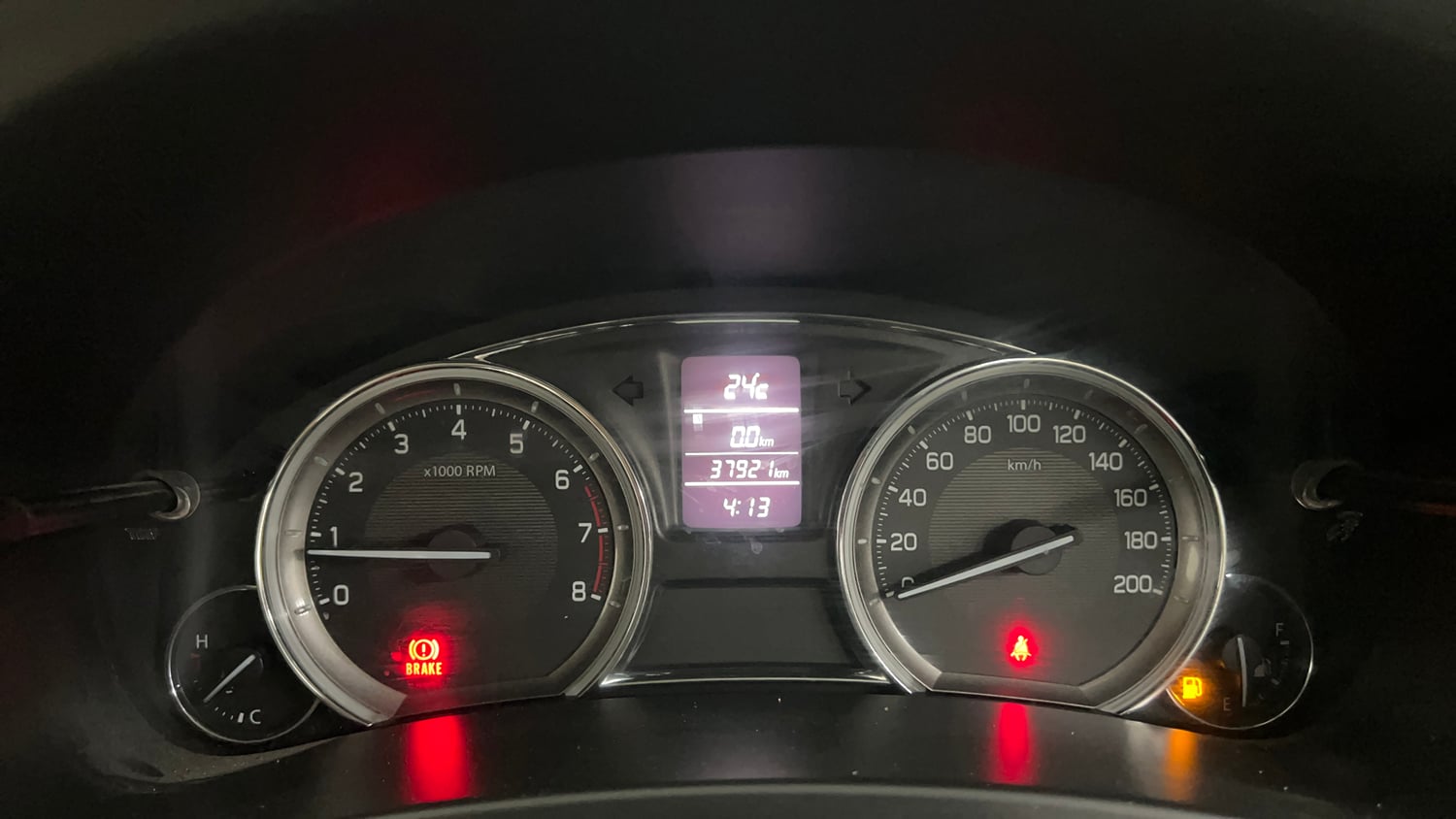 Used 2016 Maruti Suzuki Ciaz VXi+ Petrol Manual interior CLUSTERMETER VIEW