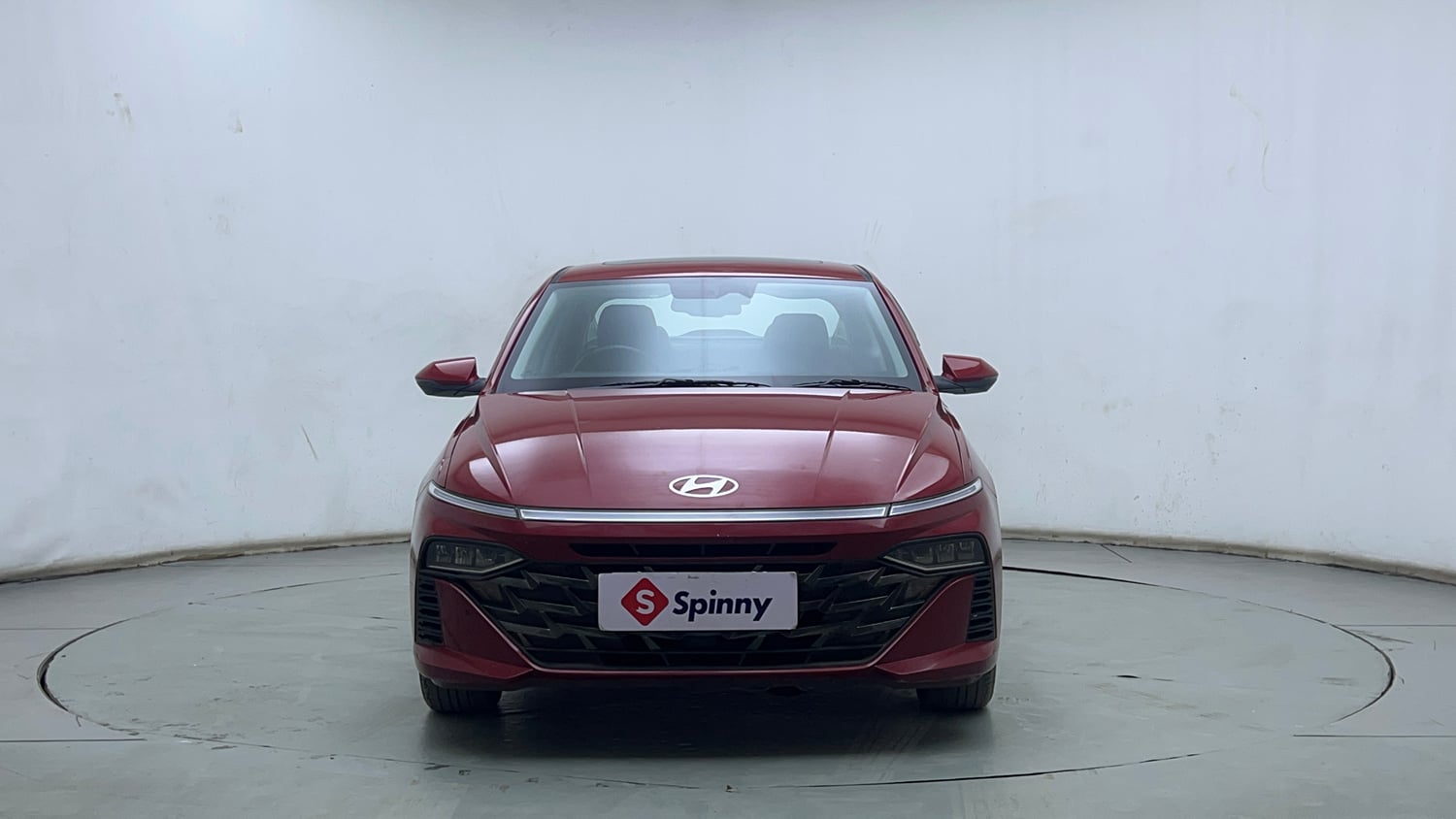 Used 2023 Hyundai Verna SX (O) 1.5 Turbo Petrol DCT Petrol Automatic exterior FRONT VIEW