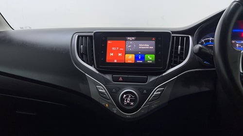 Used 2020 Maruti Suzuki Baleno Alpha Petrol Manual interior MUSIC SYSTEM & AC CONTROL VIEW