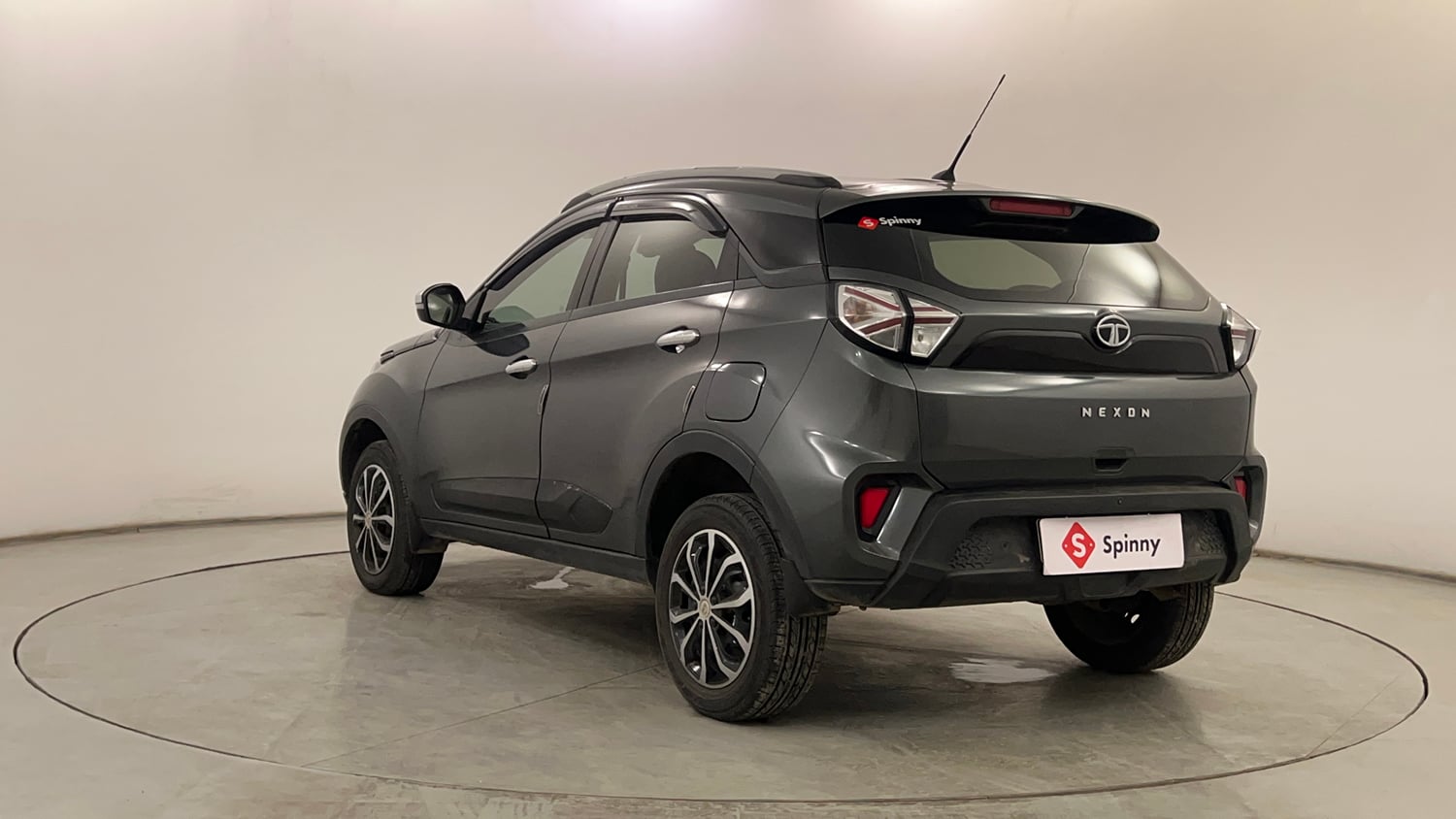 Used 2023 Tata Nexon XM (S) Diesel Diesel Manual exterior LEFT REAR CORNER VIEW