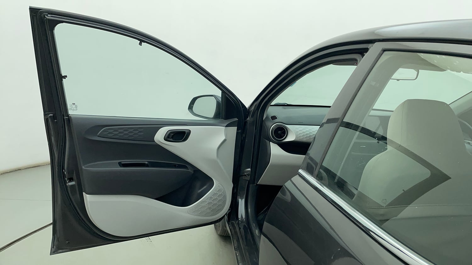 Used 2021 Hyundai Grand i10 Nios Magna 1.2 Kappa VTVT Petrol Manual interior LEFT FRONT DOOR OPEN VIEW