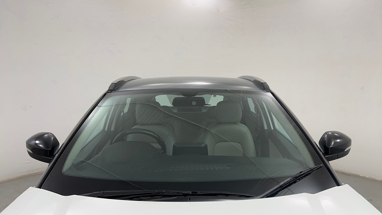 Used 2022 Tata Nexon EV XZ Plus Electric Automatic exterior FRONT WINDSHIELD VIEW