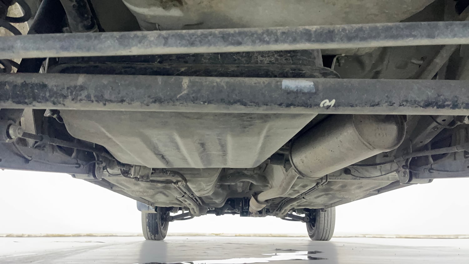 Used 2021 Maruti Suzuki Alto 800 LXi Petrol Manual extra REAR UNDERBODY VIEW (TAKEN FROM REAR)