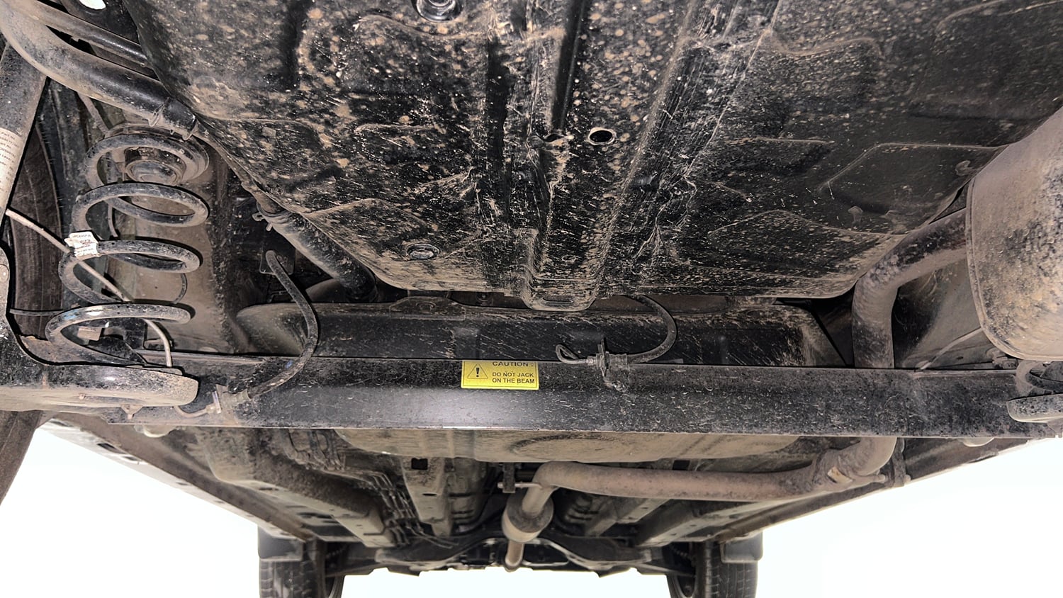 Used 2023 Tata Nexon XZ Plus LUXS Dual Tone Petrol Manual extra REAR UNDERBODY VIEW (TAKEN FROM REAR)