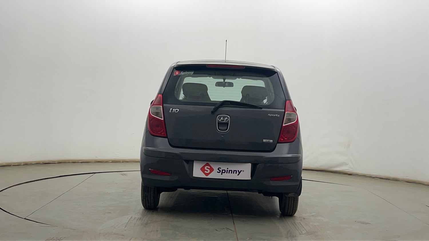 Used 2013 Hyundai i10 Sportz 1.2 Kappa2 Petrol Manual exterior BACK VIEW