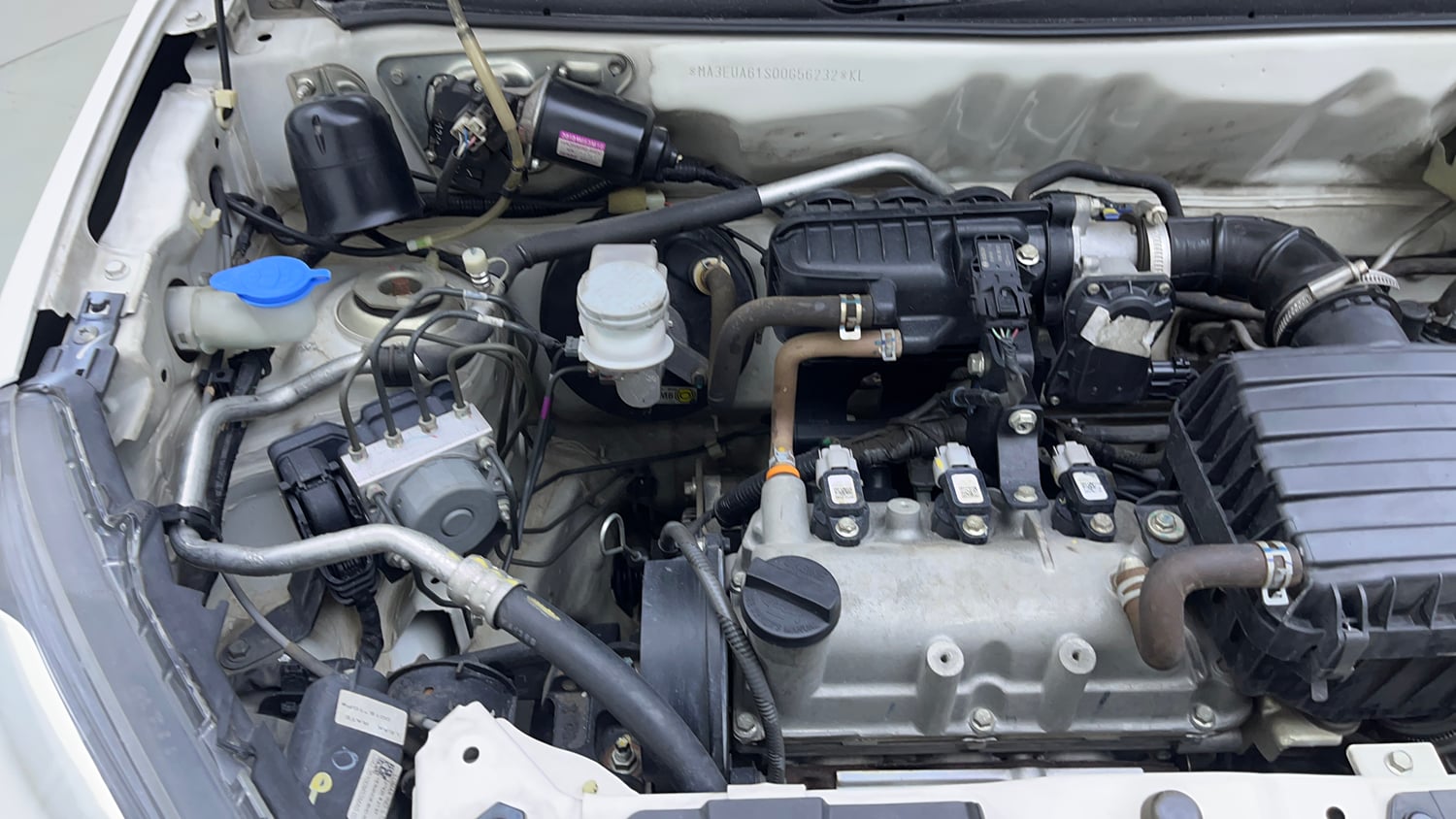 Used 2021 Maruti Suzuki Alto 800 LXi Petrol Manual engine ENGINE RIGHT SIDE VIEW