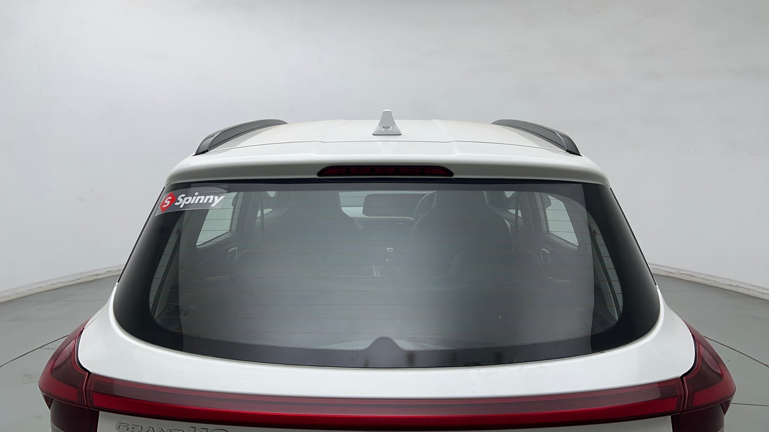 Used 2023 Hyundai Grand i10 Nios Sportz 1.2 Kappa VTVT Petrol Manual exterior BACK WINDSHIELD VIEW