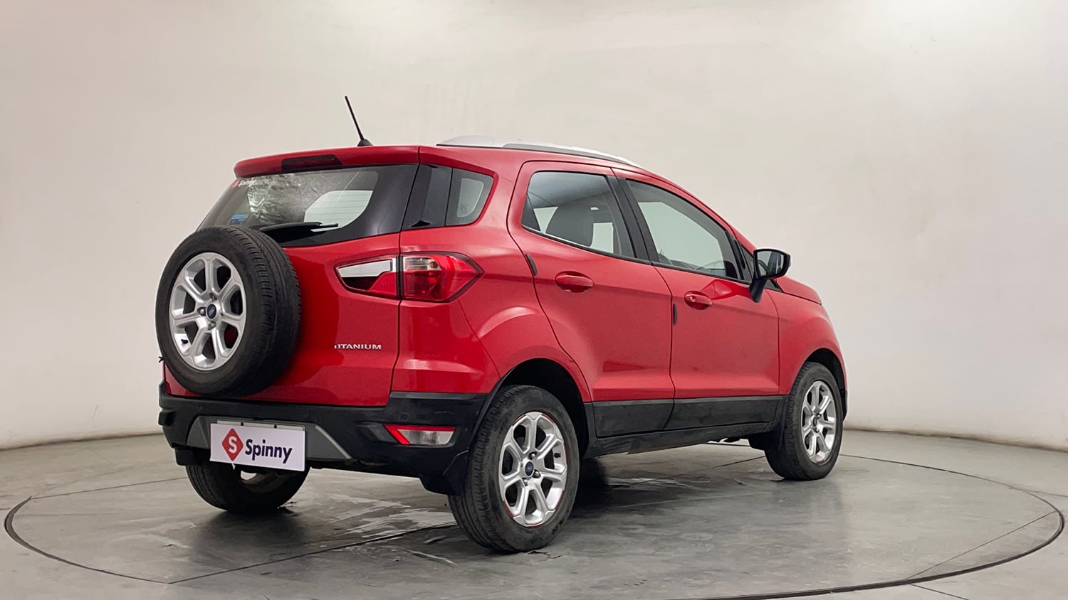 Used 2020 Ford EcoSport Titanium + 1.5L Ti-VCT AT Petrol Automatic exterior RIGHT REAR CORNER VIEW