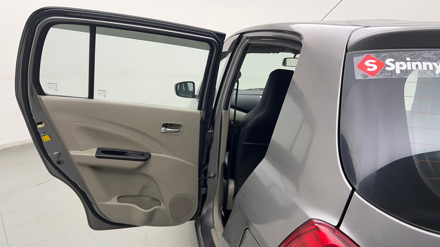 Used 2016 Maruti Suzuki Celerio ZXi Petrol Manual interior LEFT REAR DOOR OPEN VIEW