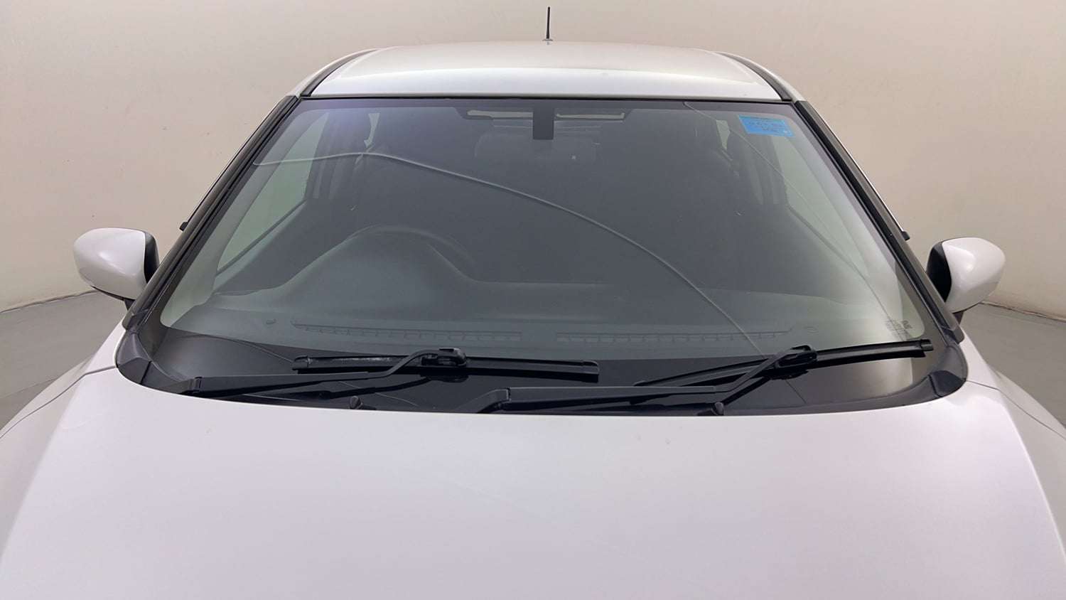 Used 2021 Toyota Glanza V CVT Petrol Automatic exterior FRONT WINDSHIELD VIEW