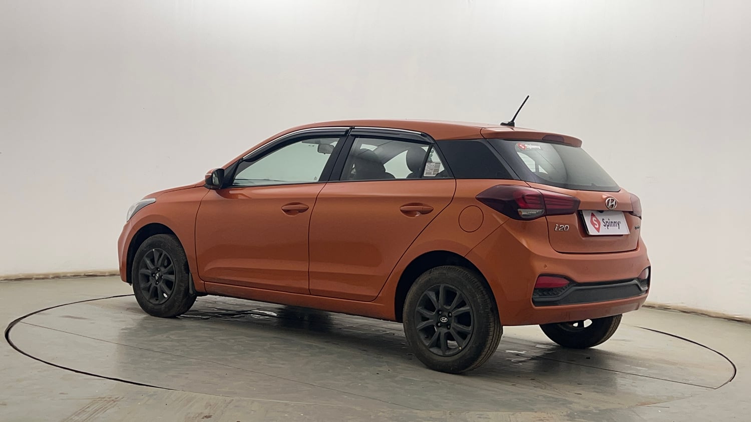 Used 2019 Hyundai Elite i20 Sportz Plus 1.2 Petrol Manual exterior LEFT REAR CORNER VIEW