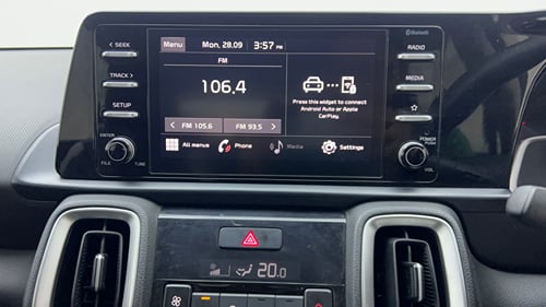 Used 2023 Kia Sonet HTK Plus 1.2 Petrol Manual top_features Integrated (in-dash) music system