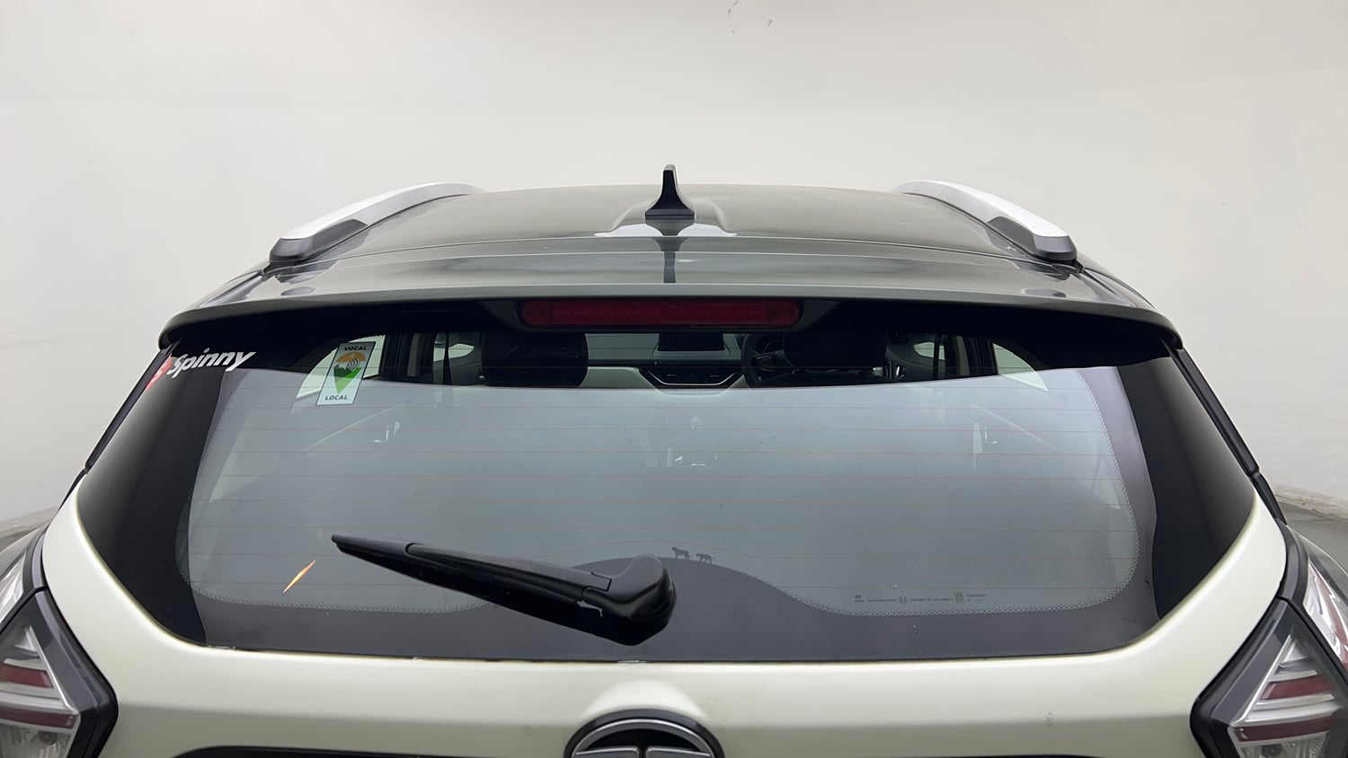Used 2021 Tata Nexon XZA Plus Diesel Diesel Automatic exterior BACK WINDSHIELD VIEW