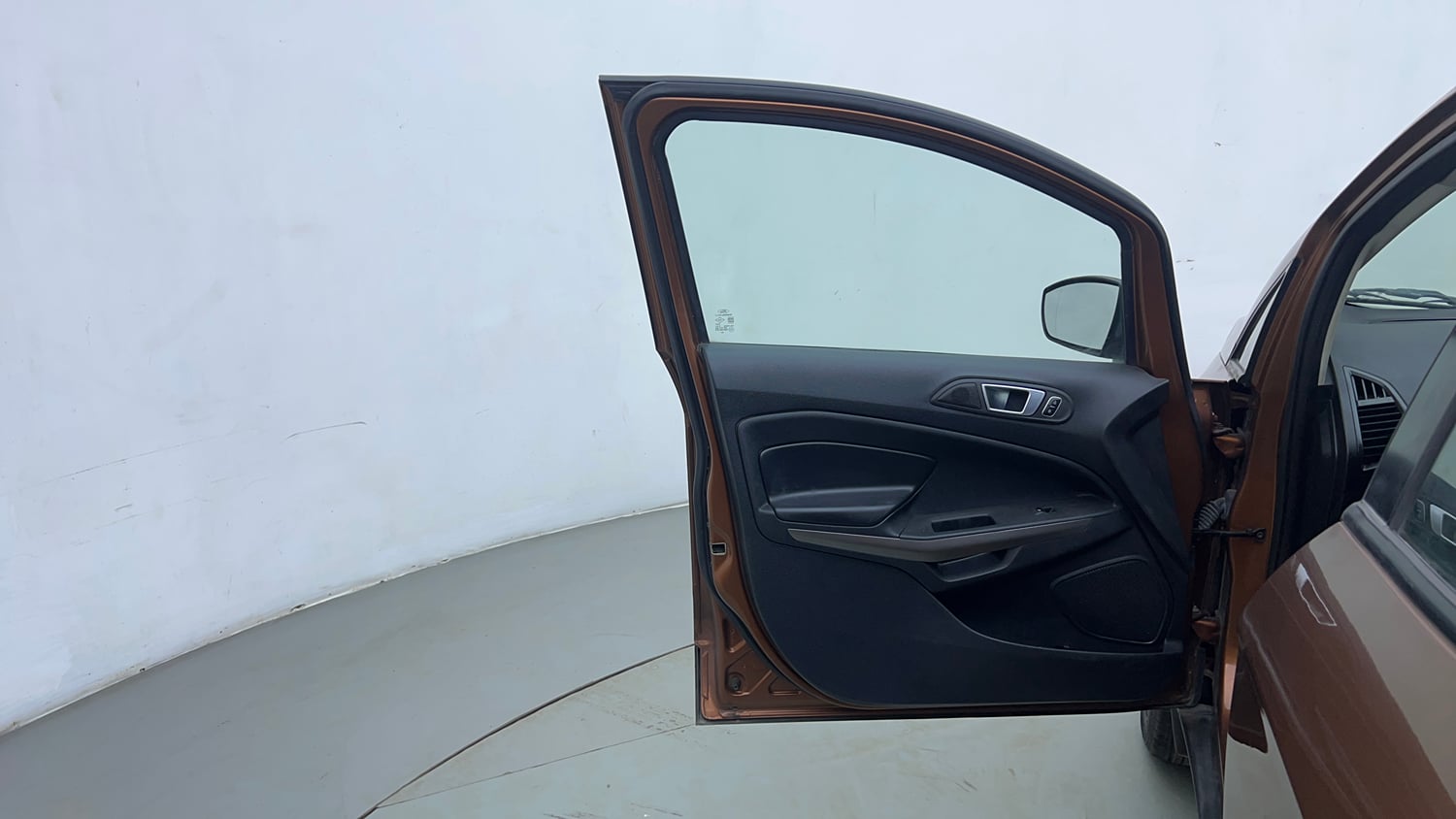 Used 2018 Ford EcoSport Trend + 1.5L Ti-VCT AT Petrol Automatic interior LEFT FRONT DOOR OPEN VIEW