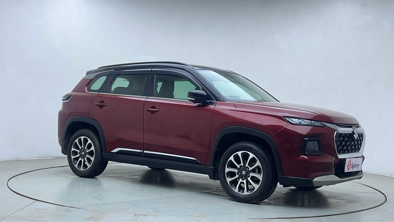 Used 2023 Maruti Suzuki Grand Vitara Alpha Dual Tone Smart Hybrid Petrol Manual exterior RIGHT FRONT CORNER VIEW