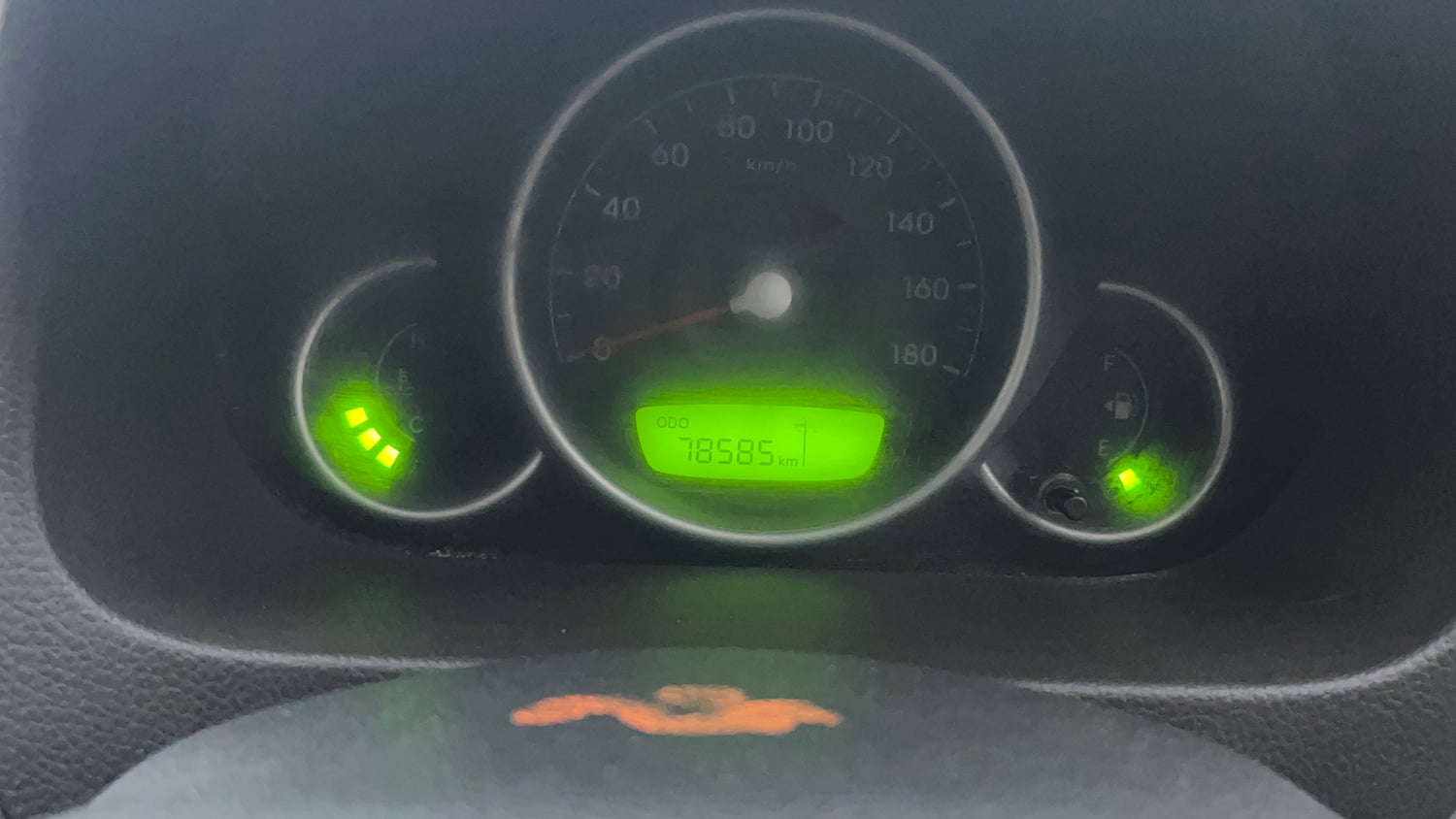 Used 2018 Hyundai Eon Magna + Petrol Manual interior CLUSTERMETER VIEW