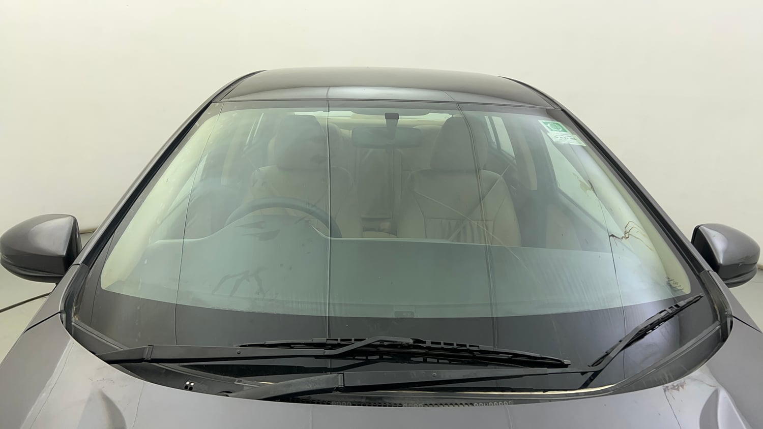 Used 2019 Honda City V CVT Petrol Petrol Automatic exterior FRONT WINDSHIELD VIEW