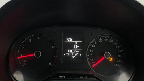 Used 2016 Volkswagen Polo Highline1.2L (P) Petrol Manual interior CLUSTERMETER VIEW