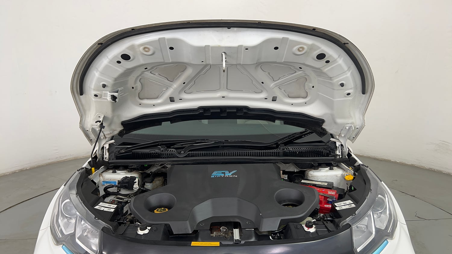Used 2022 Tata Nexon EV XZ Plus Electric Automatic engine ENGINE & BONNET OPEN FRONT VIEW