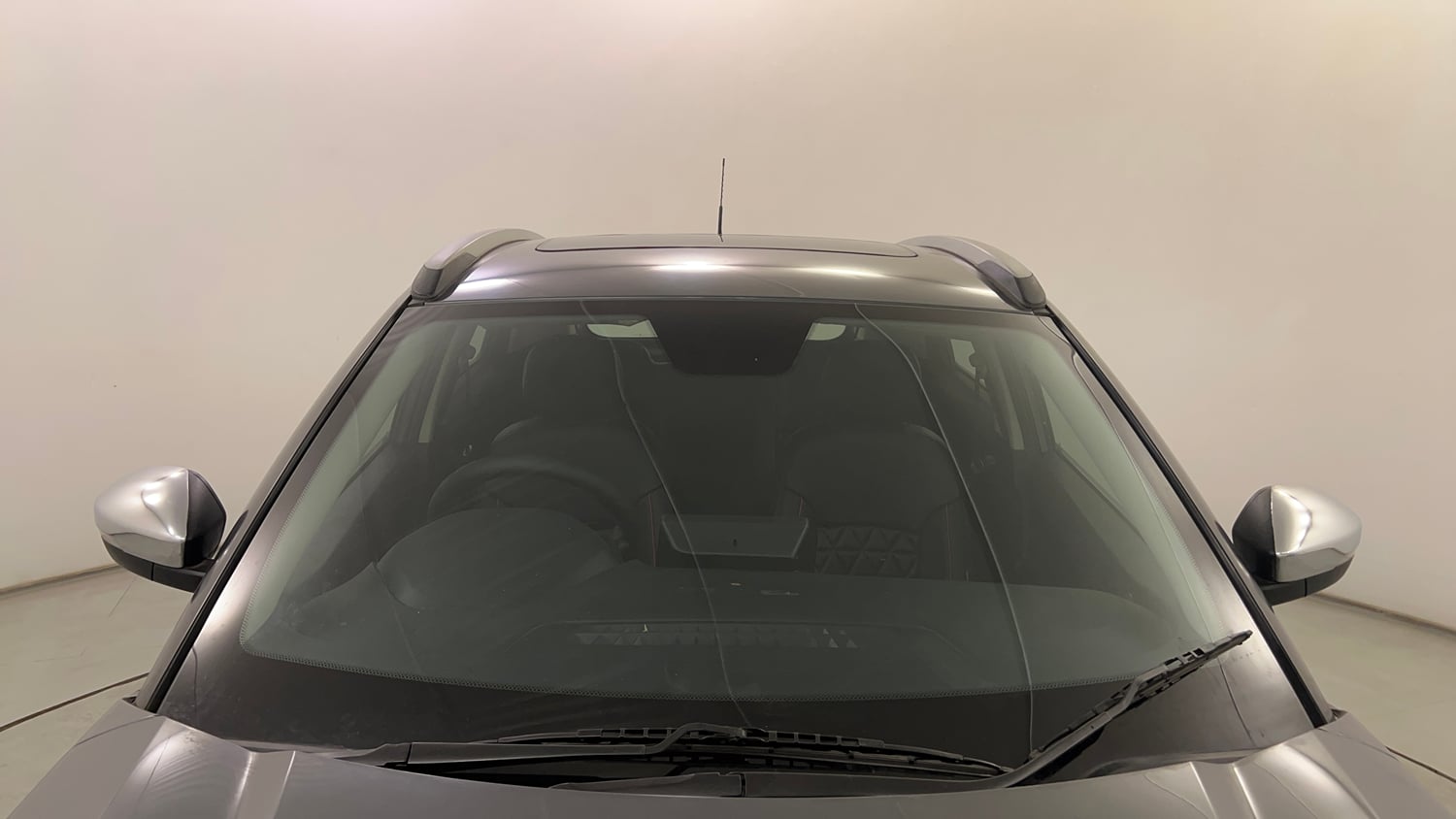 Used 2023 Tata Nexon XM (S) Diesel Diesel Manual exterior FRONT WINDSHIELD VIEW