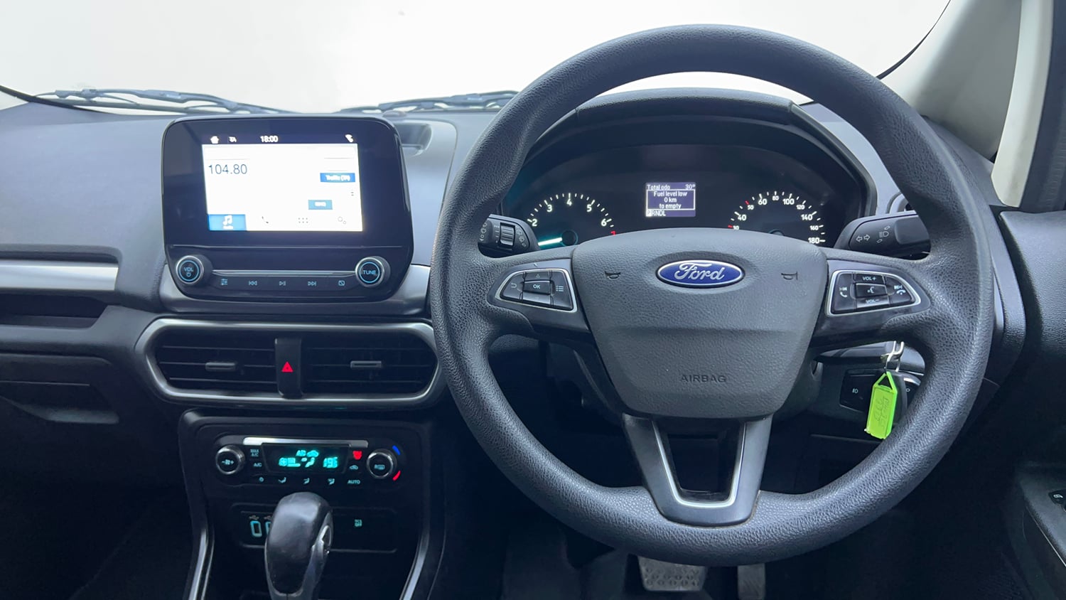 Used 2018 Ford EcoSport Trend + 1.5L Ti-VCT AT Petrol Automatic interior STEERING VIEW