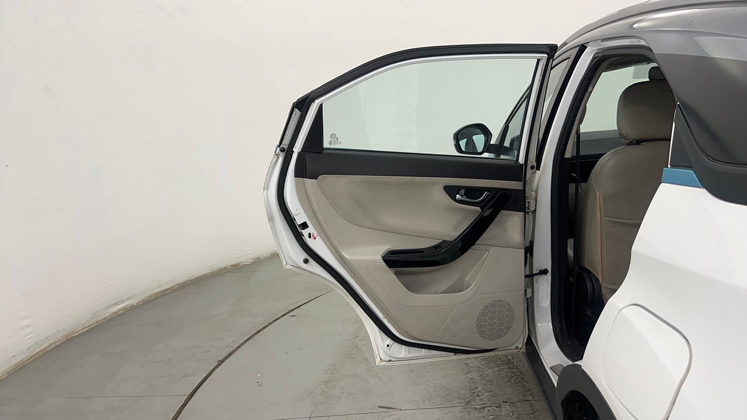 Used 2022 Tata Nexon EV XZ Plus Electric Automatic interior LEFT REAR DOOR OPEN VIEW