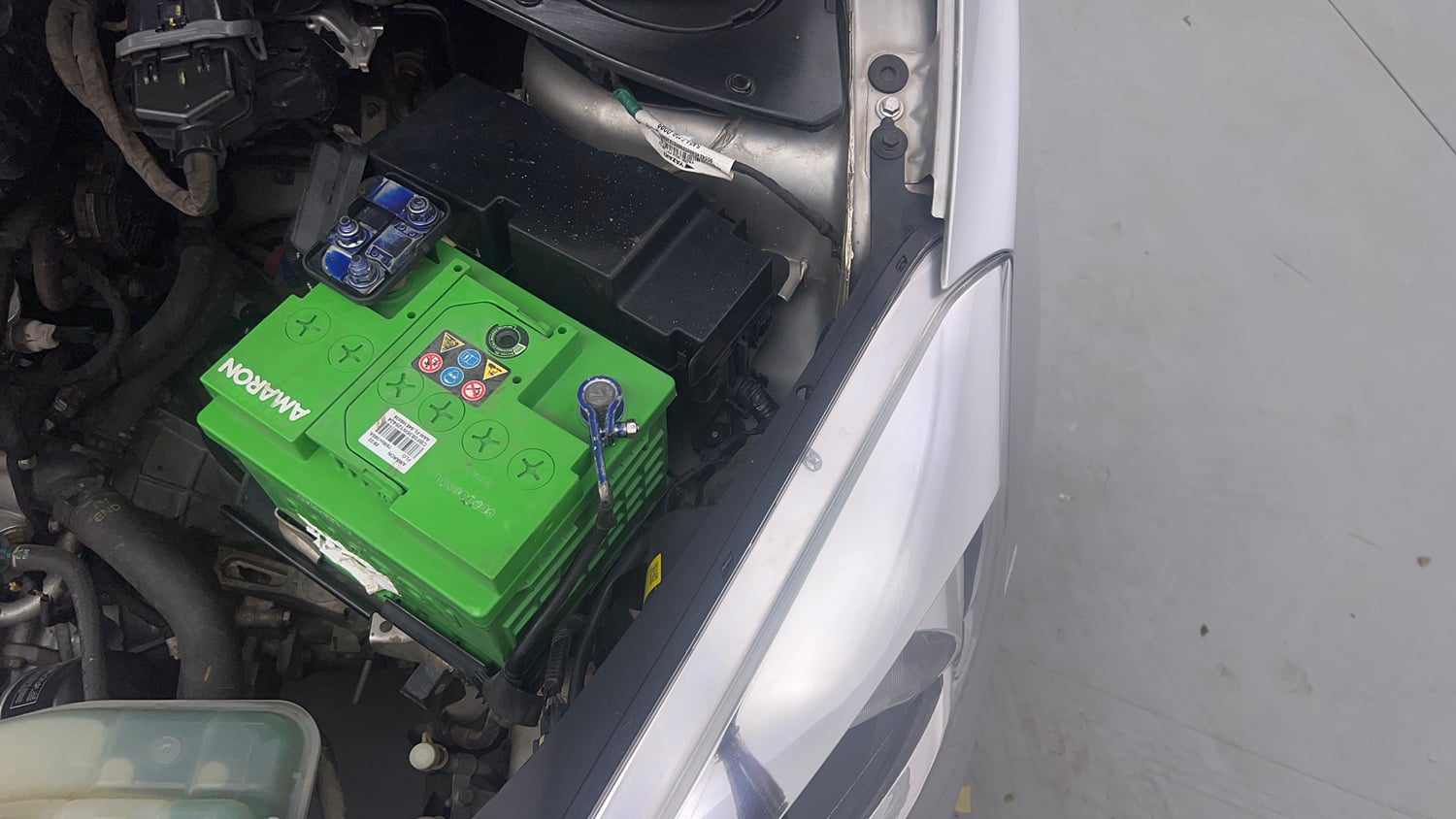 Used 2018 Tata Tiago Revotron XT Petrol Manual engine ENGINE LEFT SIDE VIEW