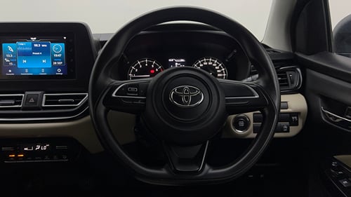 Used 2024 Toyota Glanza G Petrol Manual interior STEERING VIEW
