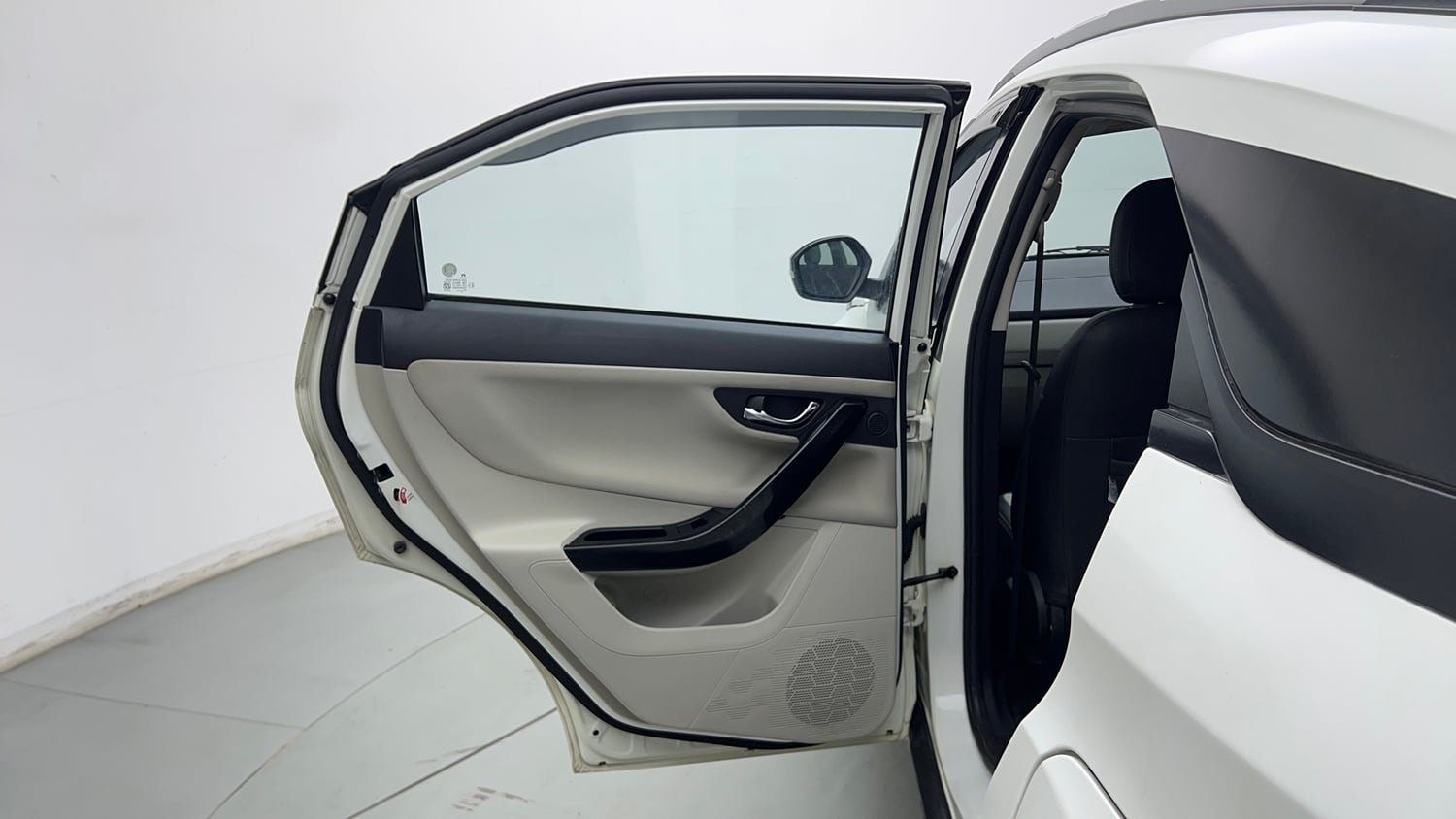 Used 2022 Tata Nexon XZA Plus (HS) Petrol Automatic interior LEFT REAR DOOR OPEN VIEW