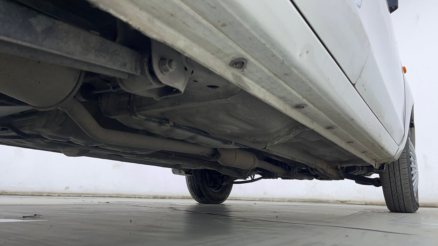 Used 2021 Maruti Suzuki Alto 800 LXi Petrol Manual extra REAR RIGHT UNDERBODY VIEW