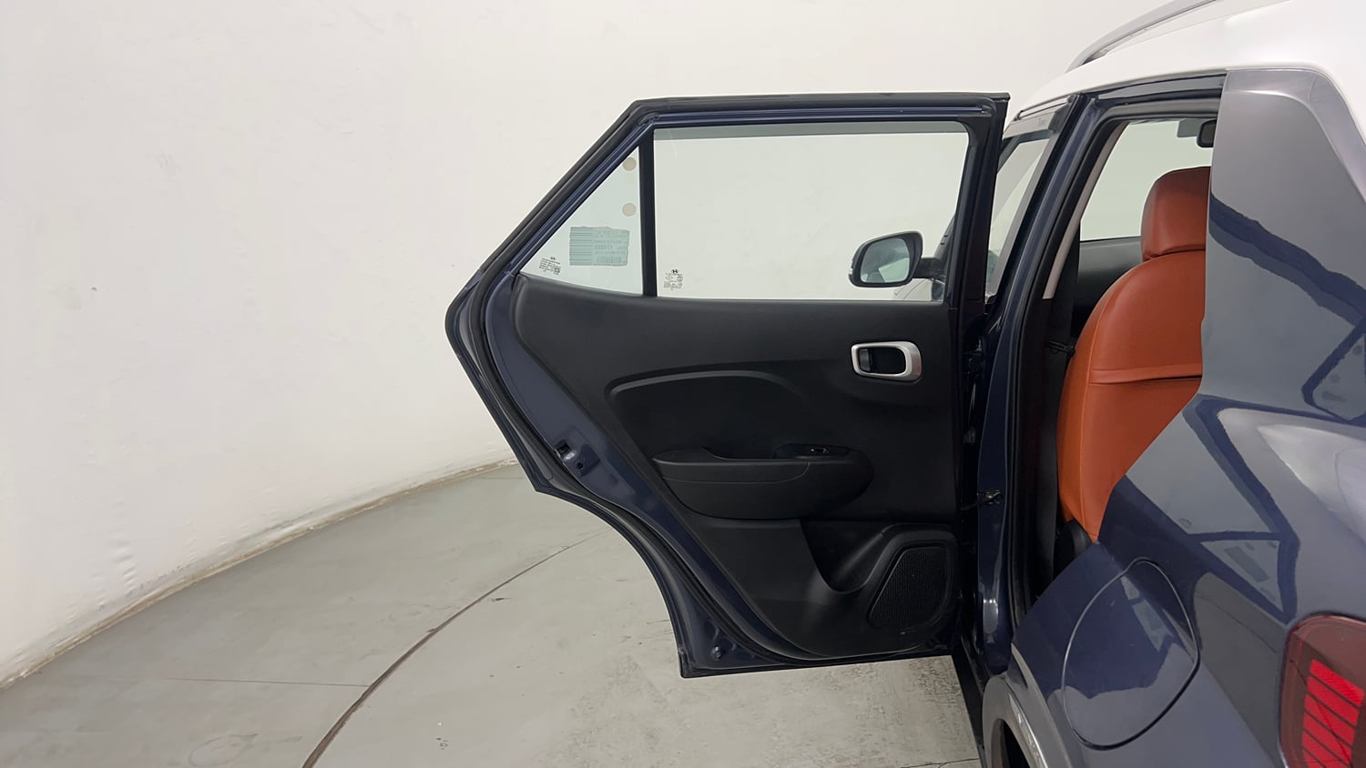 Used 2021 Hyundai Venue SX Plus 1.0 Turbo DCT Petrol Automatic interior LEFT REAR DOOR OPEN VIEW