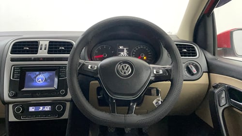 Used 2016 Volkswagen Polo Highline1.2L (P) Petrol Manual interior STEERING VIEW