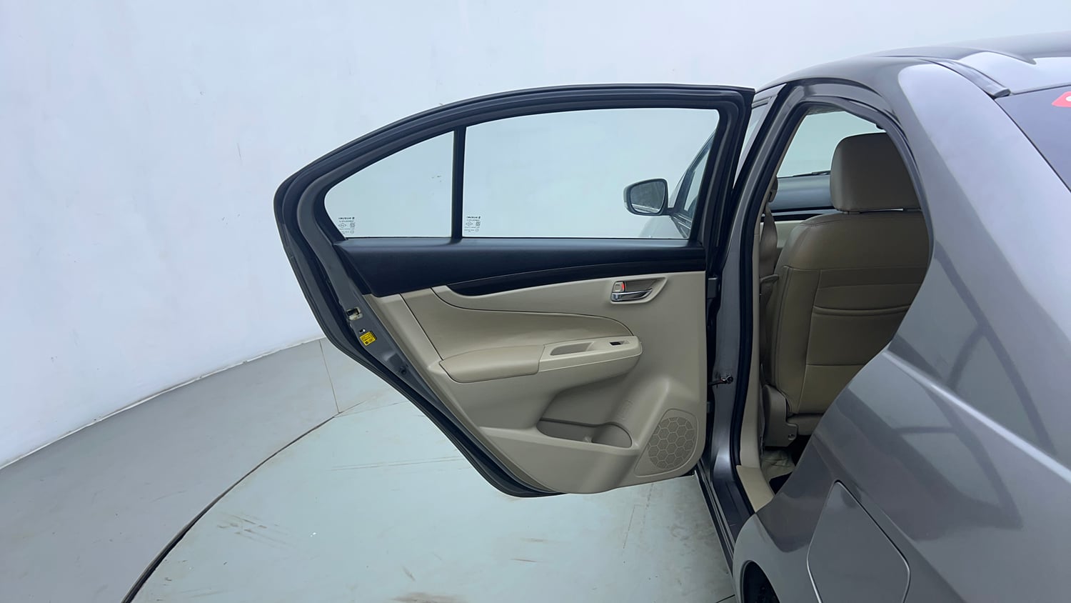Used 2016 Maruti Suzuki Ciaz ZXI+ AT Petrol Automatic interior LEFT REAR DOOR OPEN VIEW