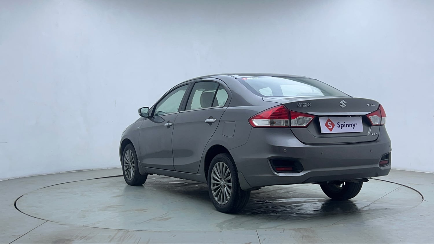 Used 2016 Maruti Suzuki Ciaz ZXI+ AT Petrol Automatic exterior LEFT REAR CORNER VIEW