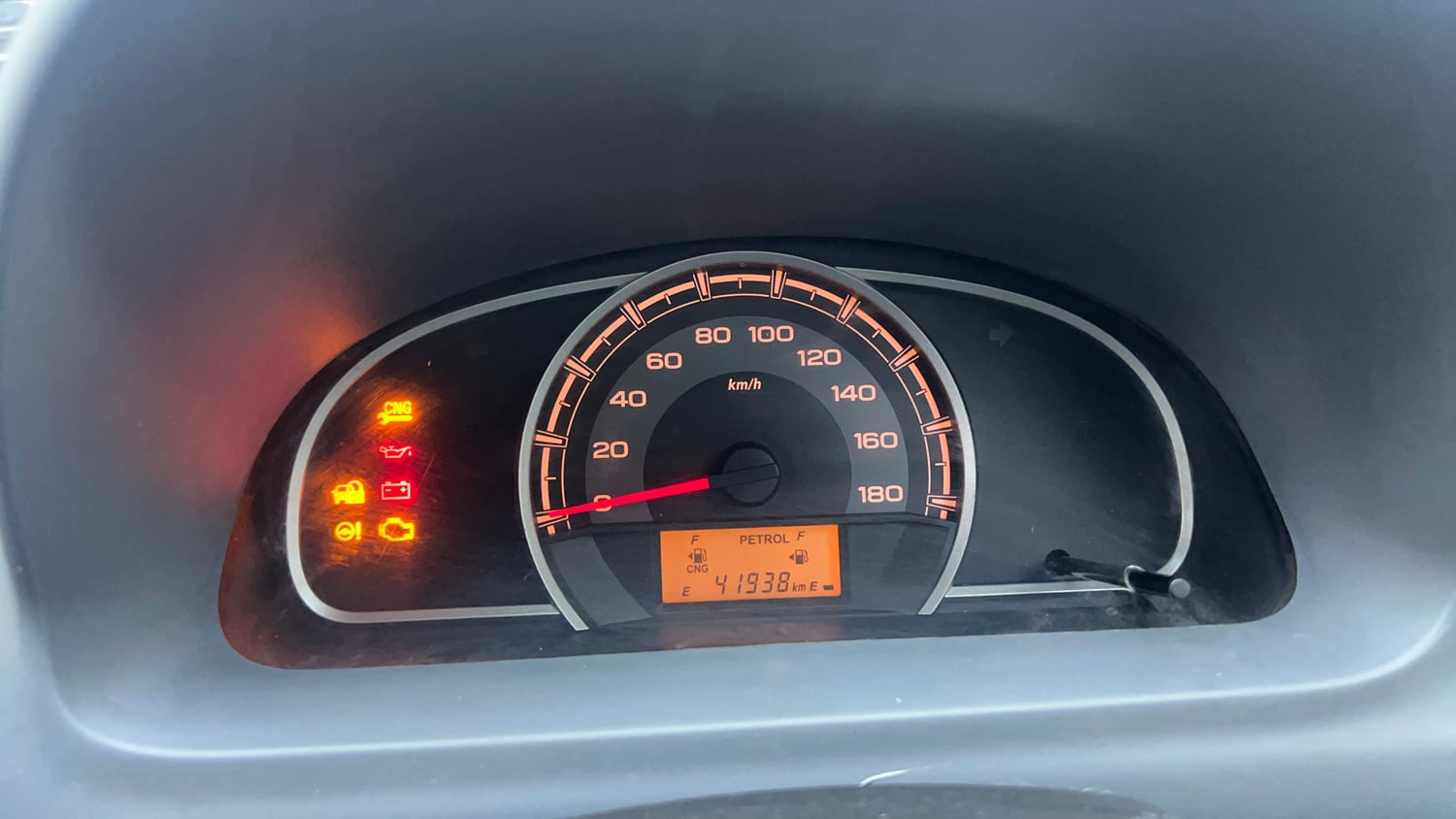 Used 2014 Maruti Suzuki Alto 800 Lxi CNG Cng Manual interior CLUSTERMETER VIEW