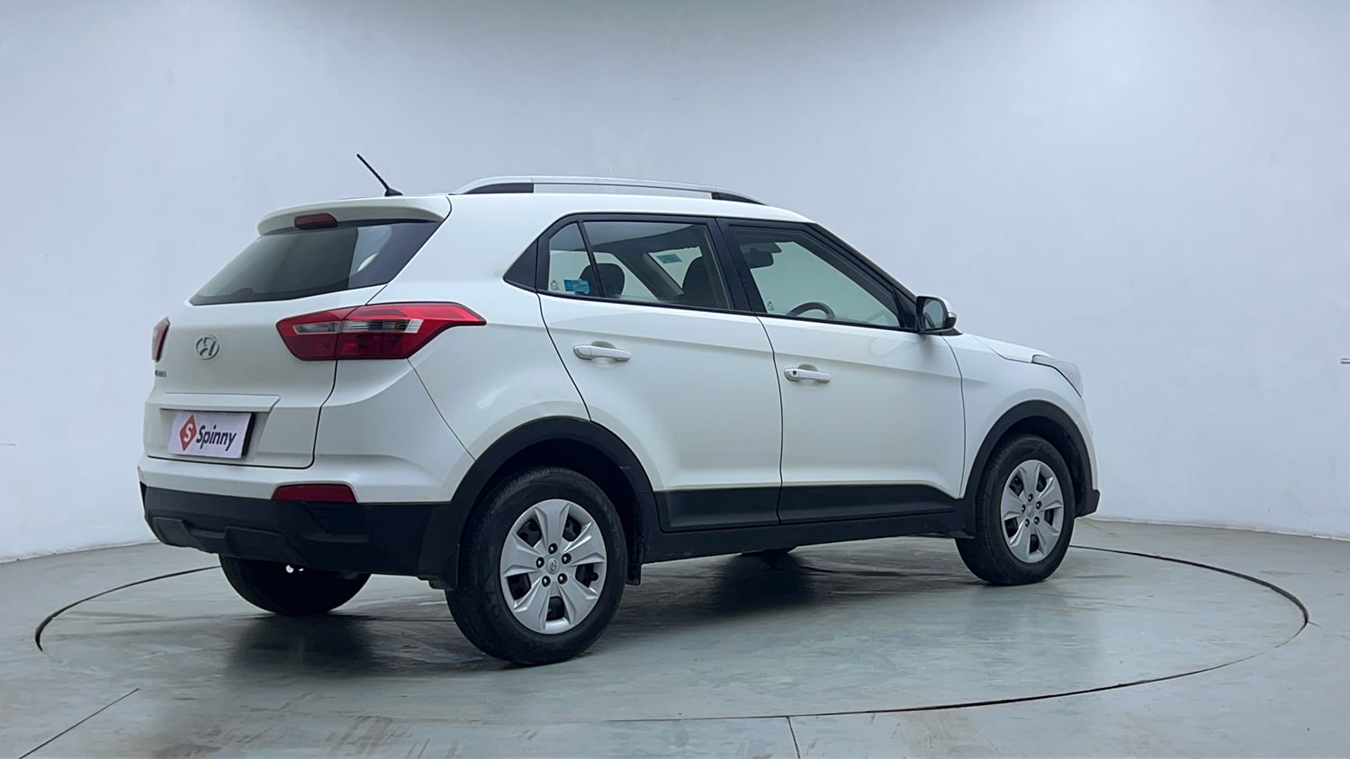 Used 2017 Hyundai Creta 1.6 E Plus Petrol Petrol Manual exterior RIGHT REAR CORNER VIEW