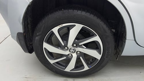 Used 2024 Toyota Glanza G Petrol Manual tyres RIGHT REAR TYRE RIM VIEW