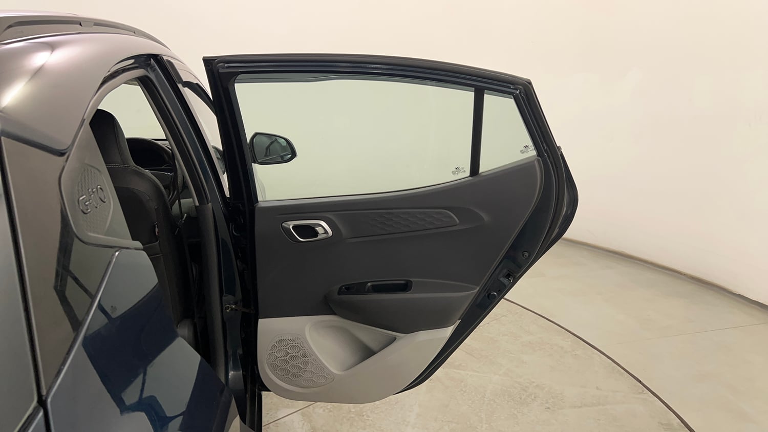 Used 2022 Hyundai Grand i10 Nios Sportz 1.2 Kappa VTVT Petrol Manual interior RIGHT REAR DOOR OPEN VIEW