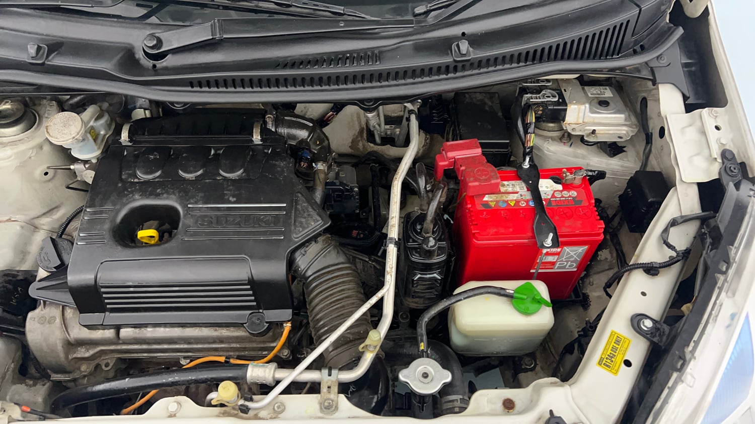 Used 2017 Maruti Suzuki Wagon R 1.0 VXI AMT Petrol Automatic engine ENGINE LEFT SIDE VIEW