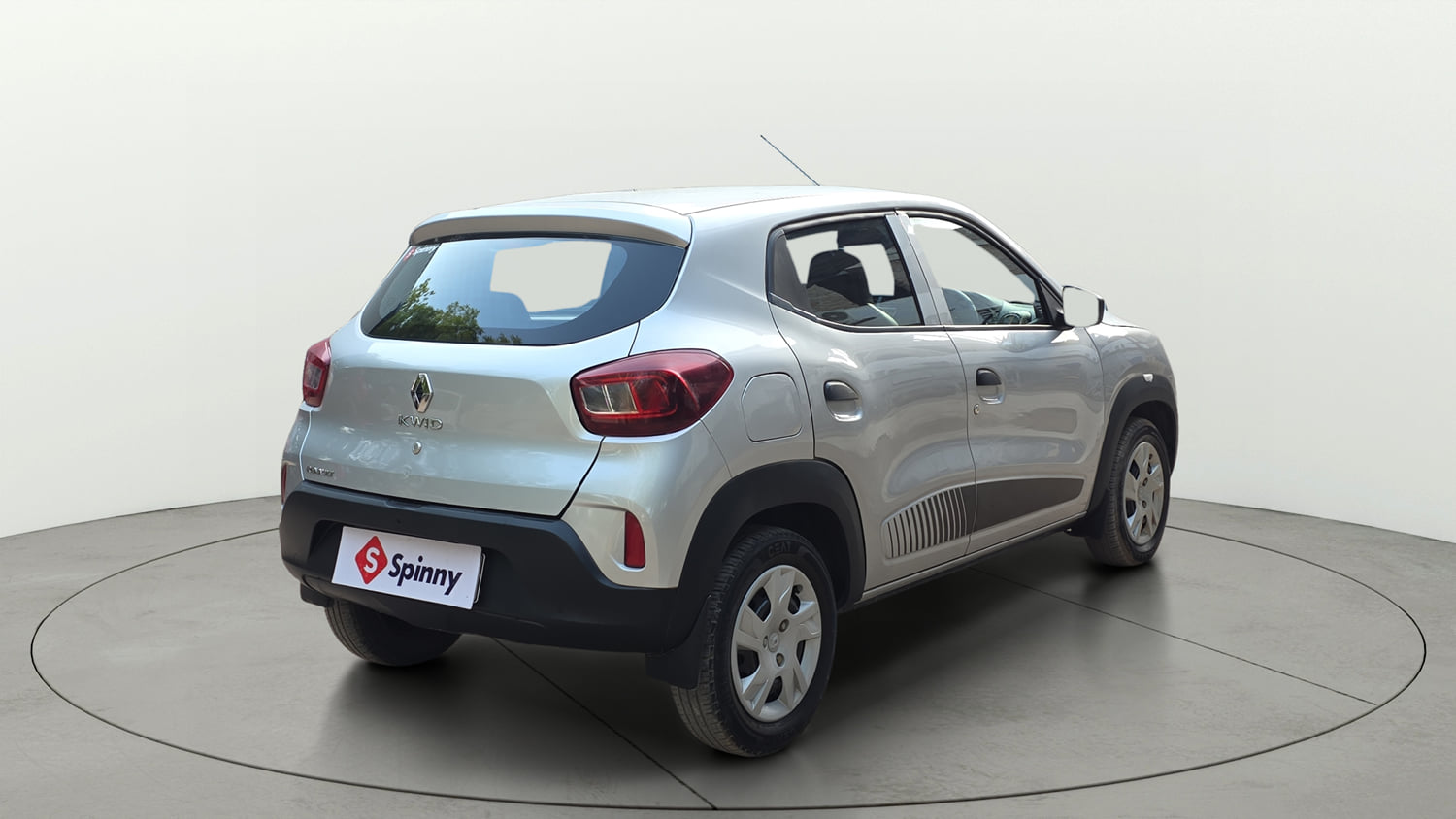 Used 2020 Renault Kwid RXL Petrol Manual exterior RIGHT REAR CORNER VIEW