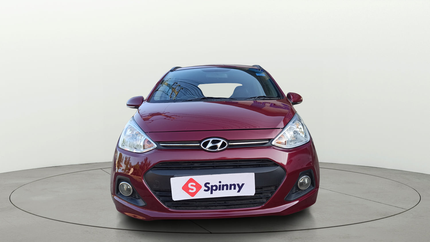 Used 2015 Hyundai Grand i10 Asta AT 1.2 Kappa VTVT Petrol Automatic exterior FRONT VIEW