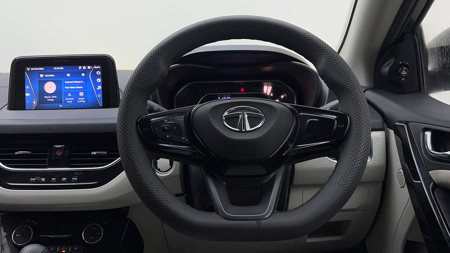 Used 2021 Tata Nexon XZA Plus Diesel Diesel Automatic interior STEERING VIEW
