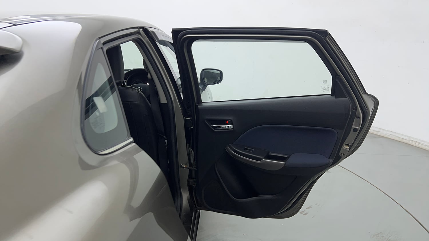 Used 2021 Maruti Suzuki Baleno Zeta Petrol Manual interior RIGHT REAR DOOR OPEN VIEW