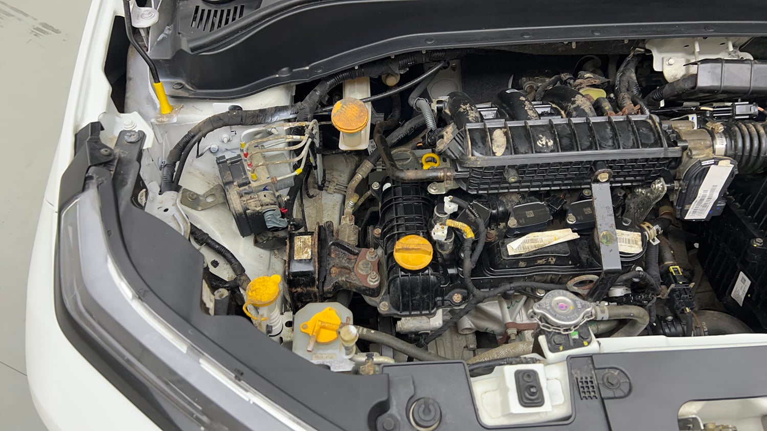 Used 2024 Tata Punch Adventure AMT Petrol Automatic engine ENGINE RIGHT SIDE VIEW