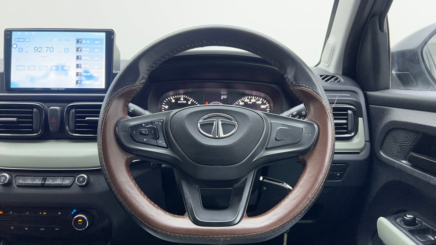 Used 2023 Tata Punch Adventure MT Petrol Manual interior STEERING VIEW