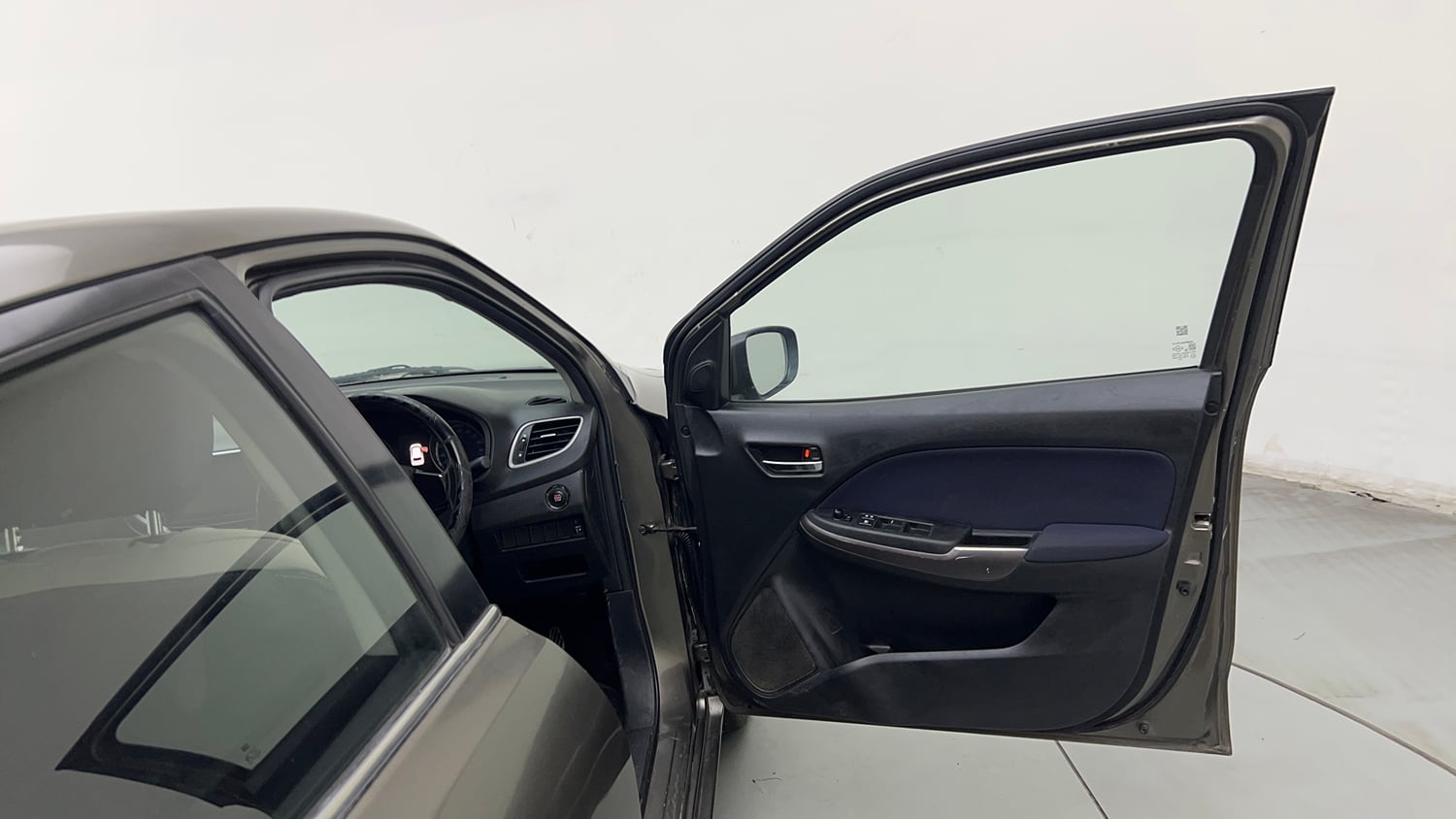 Used 2020 Maruti Suzuki Baleno Zeta Petrol Manual interior RIGHT FRONT DOOR OPEN VIEW