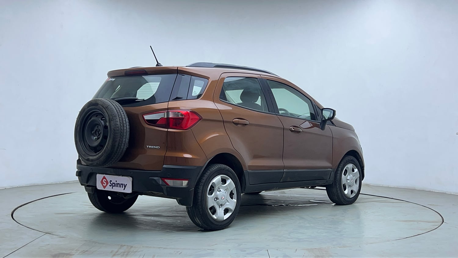 Used 2018 Ford EcoSport Trend + 1.5L Ti-VCT AT Petrol Automatic exterior RIGHT REAR CORNER VIEW
