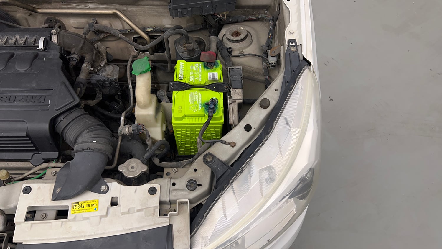 Used 2015 Maruti Suzuki Alto K10 VXi Petrol Manual engine ENGINE LEFT SIDE VIEW
