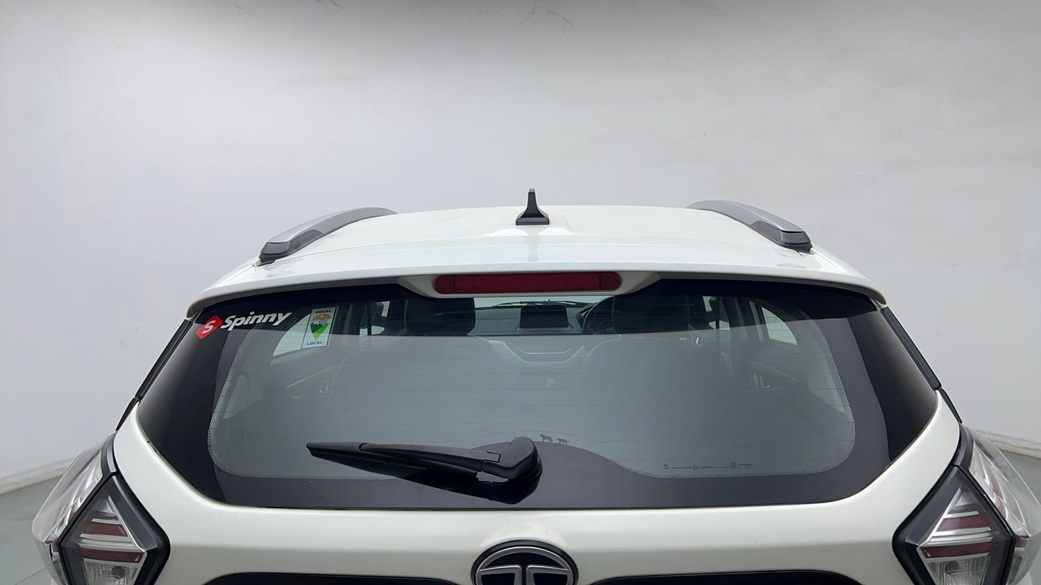 Used 2022 Tata Nexon XZA Plus (HS) Petrol Automatic exterior BACK WINDSHIELD VIEW
