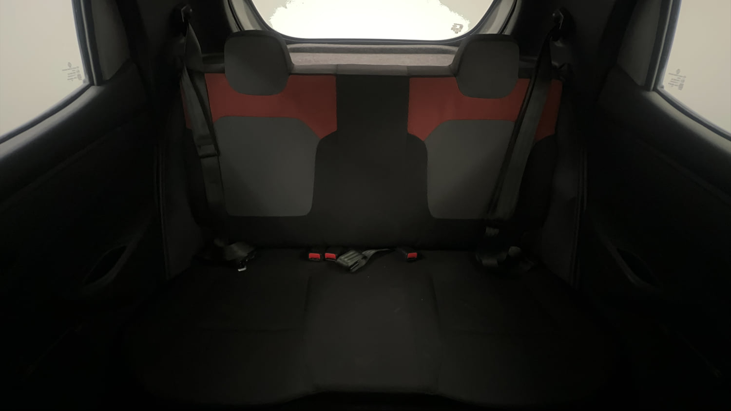 Used 2016 Renault Kwid RXT Petrol Manual interior REAR SEAT CONDITION VIEW